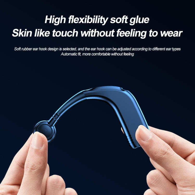 M99 Bluetooth V5.2 Single Earhook Business Headphone(Black+White) - Bluetooth Earphone by PMC TechLife | Online Shopping South Africa | PMC TechLife