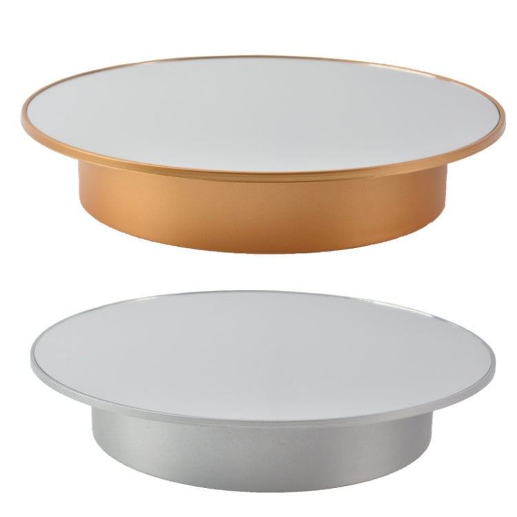 20cm Mirror Two-way Turntable Display Stand Video Shooting Props Turntable(Silver) -  by PMC TechLife | Online Shopping South Africa | PMC TechLife