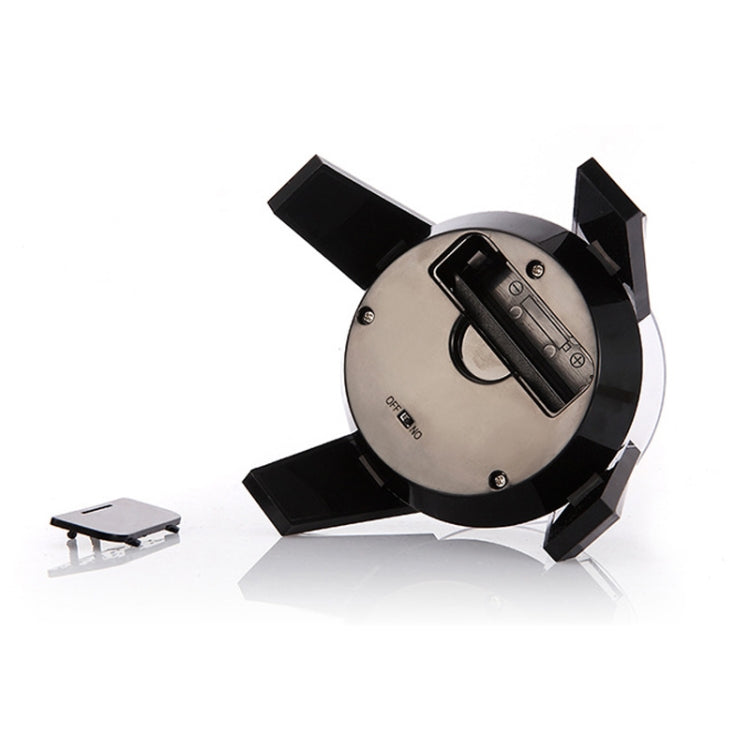 High-Footed UFO Solar 9cm 360 Rotating Display Stand Props Turntable(Silver Blue Light) -  by PMC TechLife | Online Shopping South Africa | PMC TechLife