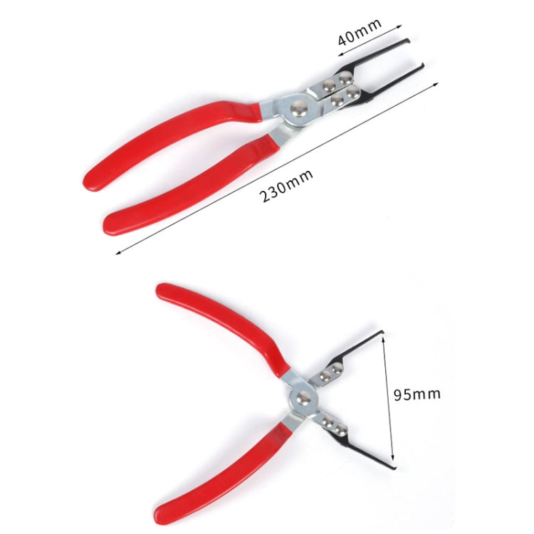2 PCS Automotive Relay Extraction Pliers(Red) - Hand Tool Sets by PMC TechLife | Online Shopping South Africa | PMC TechLife