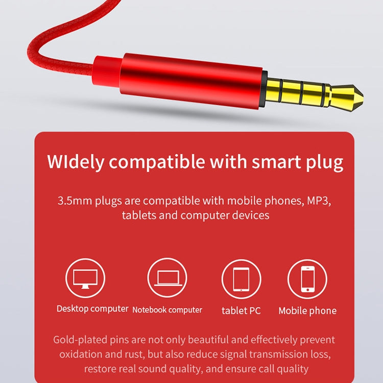EN3900 3.5mm Plug In-Ear Wired Control Earphone with Mic(Black) - In Ear Wired Earphone by PMC TechLife | Online Shopping South Africa | PMC TechLife