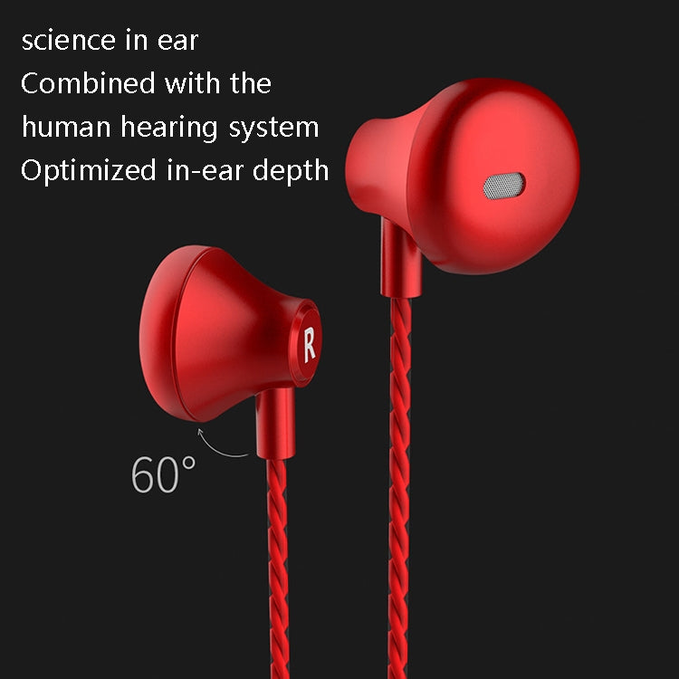 2 PCS TS720 3.5mm Heavy Bass Metal Earbud Wired Earphone(Rose Gold) - Normal Style Earphone by PMC TechLife | Online Shopping South Africa | PMC TechLife