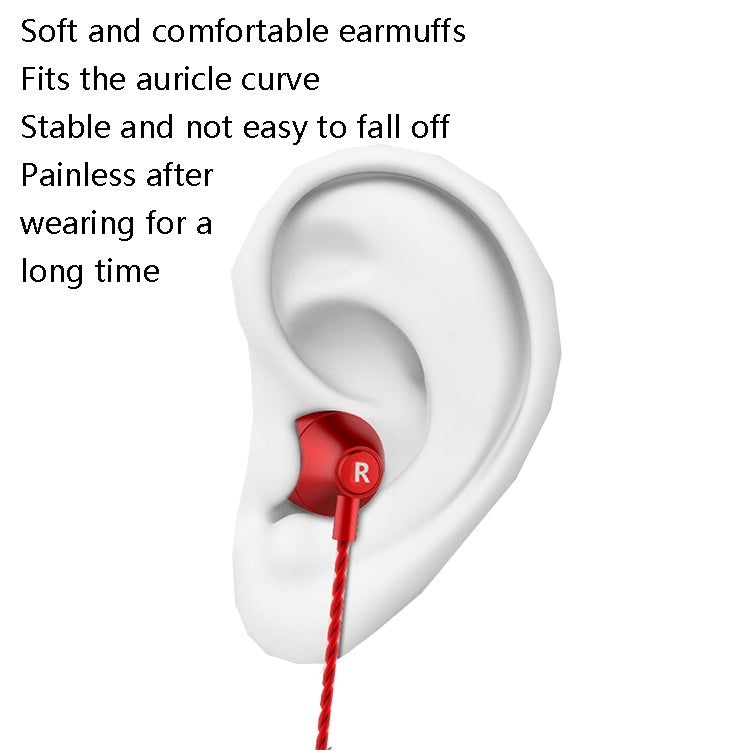 2 PCS TS720 3.5mm Heavy Bass Metal Earbud Wired Earphone(Black) - Normal Style Earphone by PMC TechLife | Online Shopping South Africa | PMC TechLife