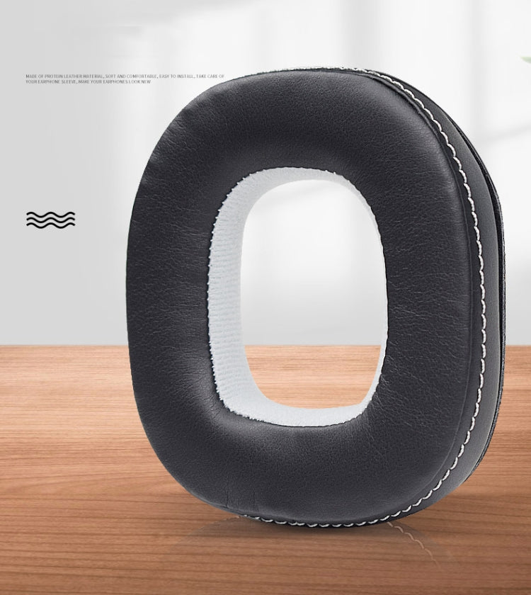 2pcs Sponge Earpad For Logitech Astro A50 Gen3/Gen4 Headset(Black+Purple) - Earmuff & Pad by PMC TechLife | Online Shopping South Africa | PMC TechLife | Buy Now Pay Later Mobicred