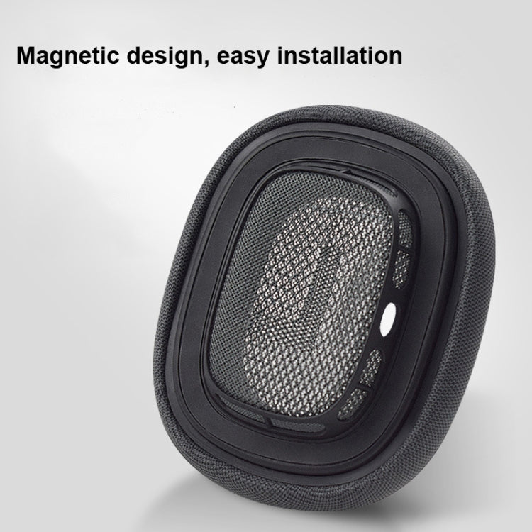 2 PCS Foam Earpads Earmuffs For AirPods Max(Mesh Deep Gray) - Earmuff & Pad by PMC TechLife | Online Shopping South Africa | PMC TechLife