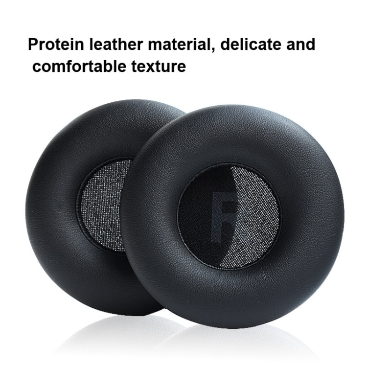 1 Pair Protein Leather Sponge Earpad For JBL T450 / Tune 600 / T500BT(Light Purple) - Earmuff & Pad by PMC TechLife | Online Shopping South Africa | PMC TechLife