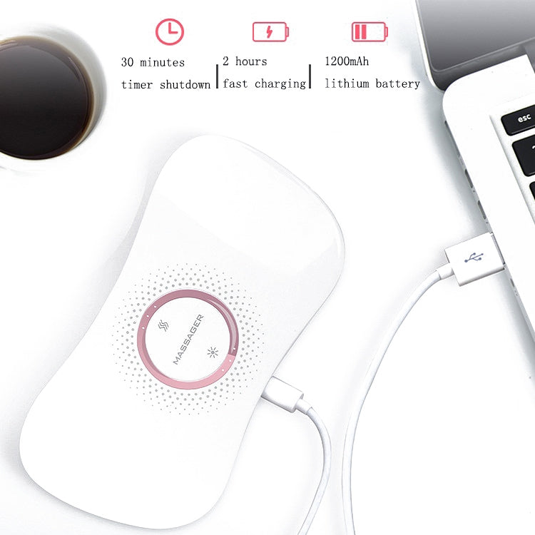 Electric Heating Uterus Warming Belt, Specification: English(White) - free shipping - PMC TechLife - Order now!