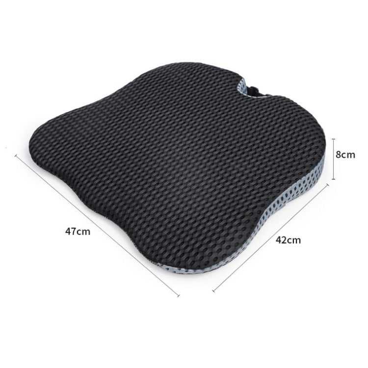 Thickened Breathable Memory Foam Car Seat Cushion(QFC047 Gray) - Seat Accessories by PMC TechLife | Online Shopping South Africa | PMC TechLife