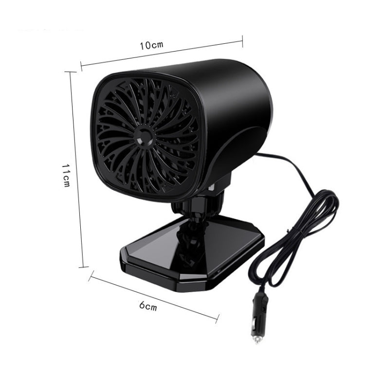 12V Portable Car Heater Defroster(Black) - Heating & Fans by PMC TechLife | Online Shopping South Africa | PMC TechLife