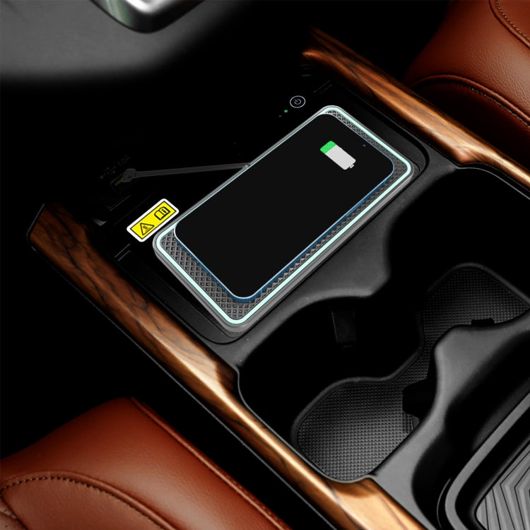 C1-PRO 2 In 1 15W Car Wireless Charging Anti-Slip Pad With Luminous For AirPods / iPhone - free shipping - PMC TechLife - Order now!