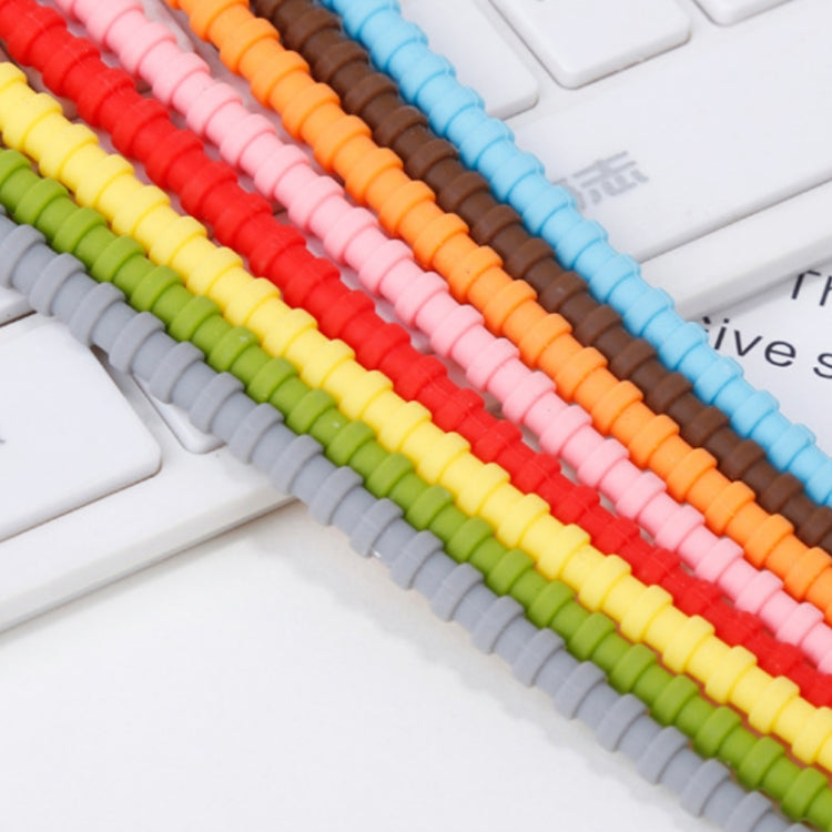 20 PCS Silicone Data Cable Storage Strap Cable Organizer(Red) - Cable Organizer by PMC TechLife | Online Shopping South Africa | PMC TechLife