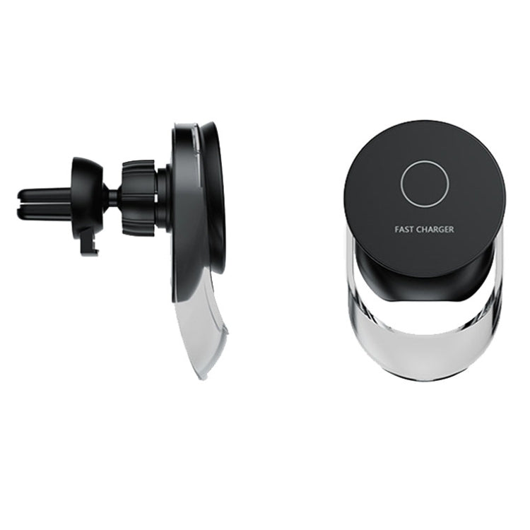 F9189 15W MagSafe Magnetic Car Lighting Wireless Charger(Black) - Wireless Charger Holders by PMC TechLife | Online Shopping South Africa | PMC TechLife