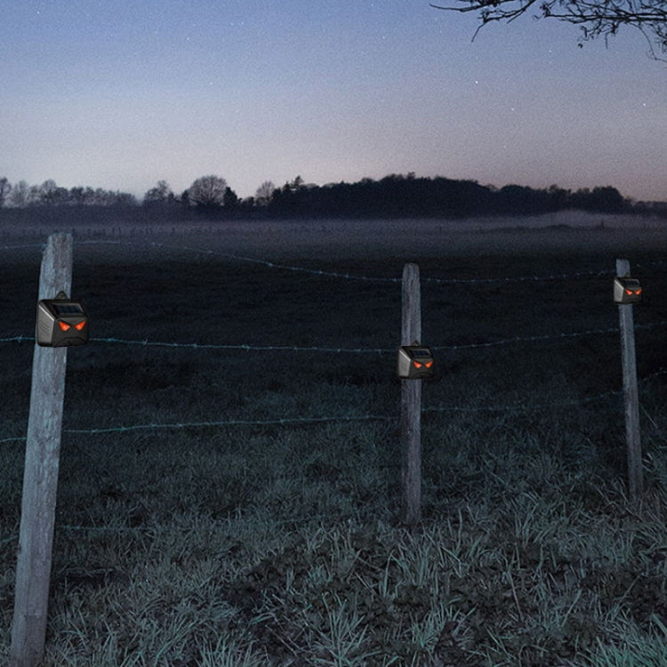 209A Solar High Frequency Flash Nocturnal Animal Repeller(Black Owl) - free shipping - PMC TechLife - Order now!