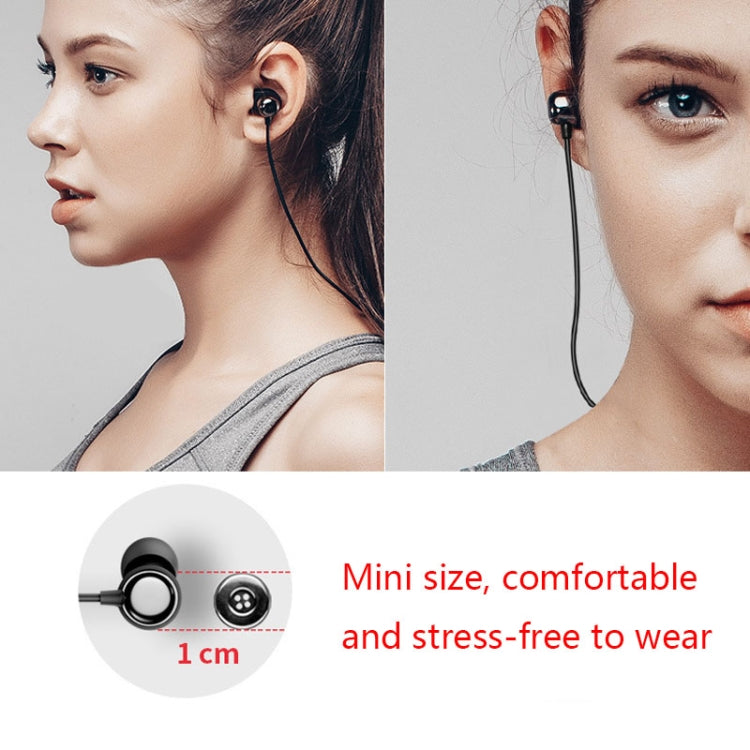 Havit i30 Mini Neck-Mounted Magnetic Sports Bluetooth Earphone(Black) - Neck-mounted Earphone by Havit | Online Shopping South Africa | PMC TechLife | Buy Now Pay Later Mobicred