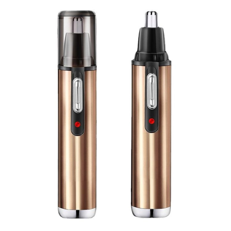 Electric Nose Hair Trimmer USB Rechargeable Eyebrow Trimmer Shaver( Gold) - free shipping - PMC TechLife - Order now!