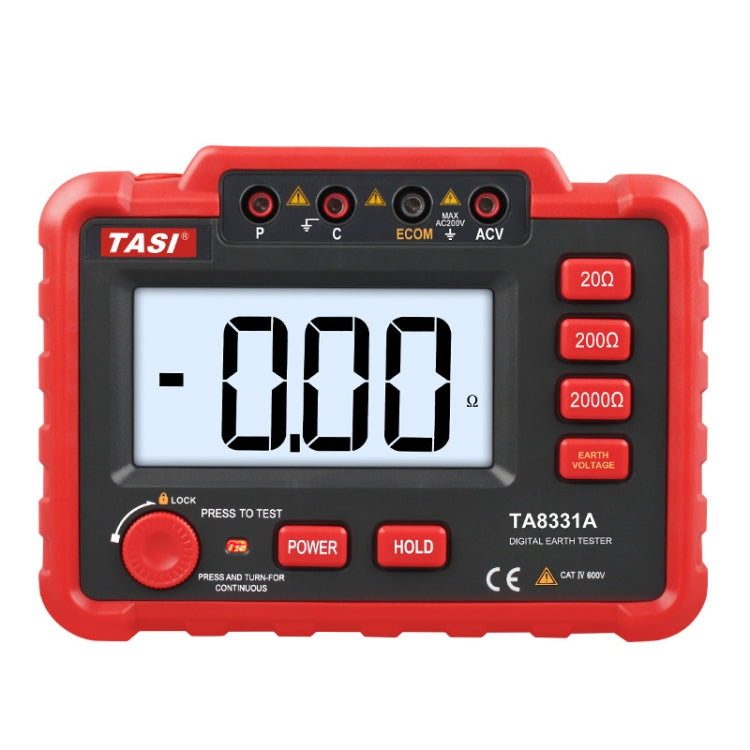 TASI TA8331A Ground Resistance Tester High Accuracy Digitally Ground Resistance Meter - free shipping - PMC TechLife - Order now!