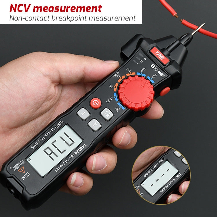 TASI Pen Multimeter Small Portable Intelligent Universal Table, Style: TA802A Automatic Range - Digital Multimeter by TASI | Online Shopping South Africa | PMC TechLife | Buy Now Pay Later Mobicred