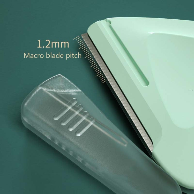 2 PCS/Box Small Triangular Eyebrow Trimmer(White + Green) - free shipping - PMC TechLife - Order now!