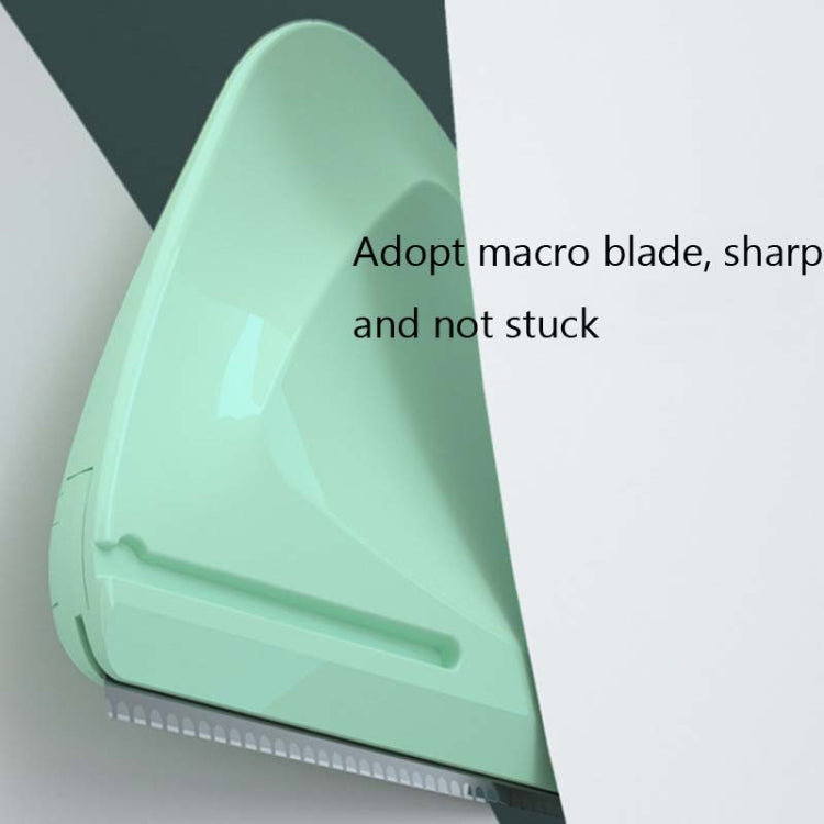 2 PCS/Box Small Triangular Eyebrow Trimmer(White + Green) - free shipping - PMC TechLife - Order now!