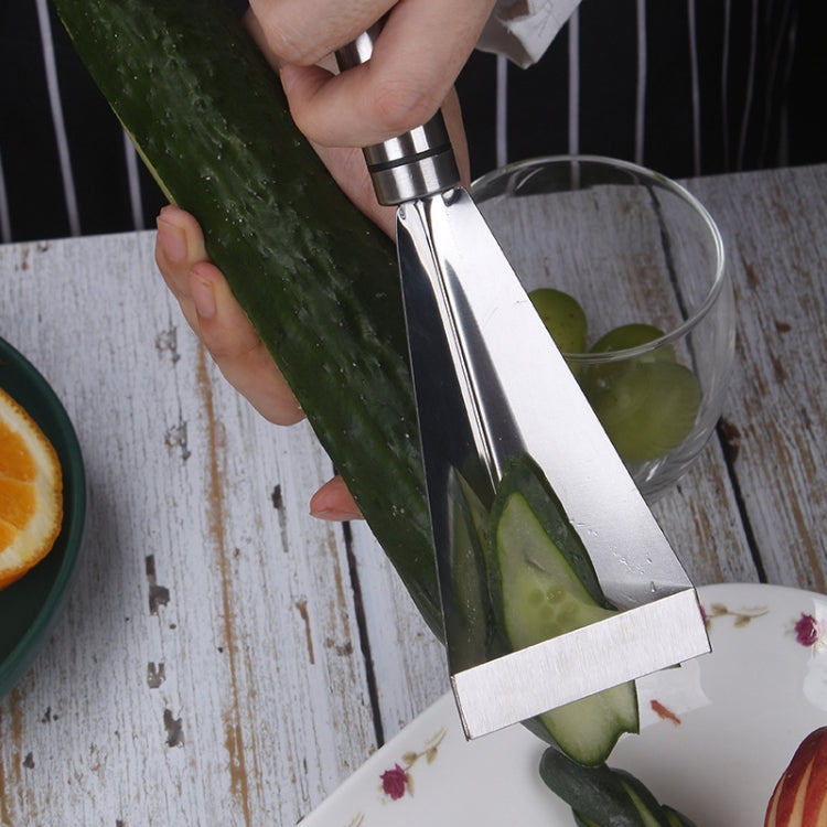 Household Stainless Steel Fruit Carving Knife Shaper Flower-shaped Vegetable Cutter - Cutter & Peeler by PMC TechLife | Online Shopping South Africa | PMC TechLife