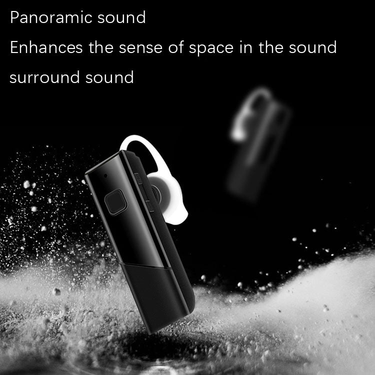 Single Ear 4.2 Bluetooth Headset Stereo HIFI Sports Wireless Bluetooth Headset(A1 Black) - Bluetooth Earphone by PMC TechLife | Online Shopping South Africa | PMC TechLife
