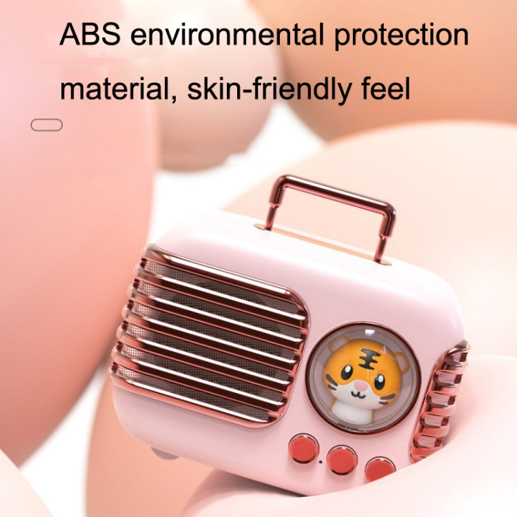 DW09 HD Sound Quality Portable USB Luggage Bluetooth Speaker(Pink) - Desktop Speaker by PMC TechLife | Online Shopping South Africa | PMC TechLife