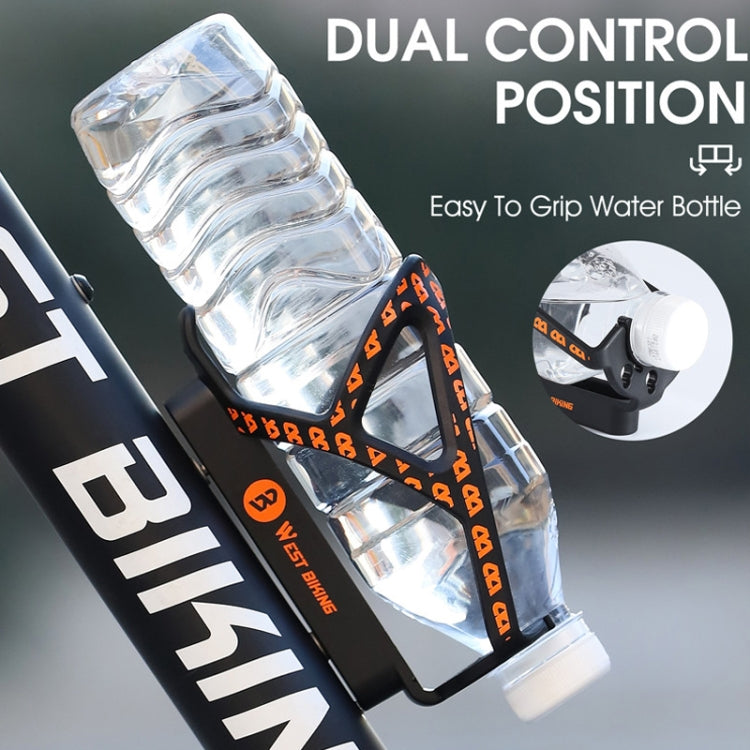 WEST BIKING Bicycle Multifunctional Bottle Cage Tire Lever Tool Box(Black Red) - Holders by PMC TechLife | Online Shopping South Africa | PMC TechLife