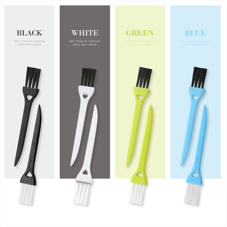 50 PCS Razor Brush Crevice Cleaning Brush Groove Brush Mini Small Brush(Random Color Delivery) - free shipping - PMC TechLife - Order now!