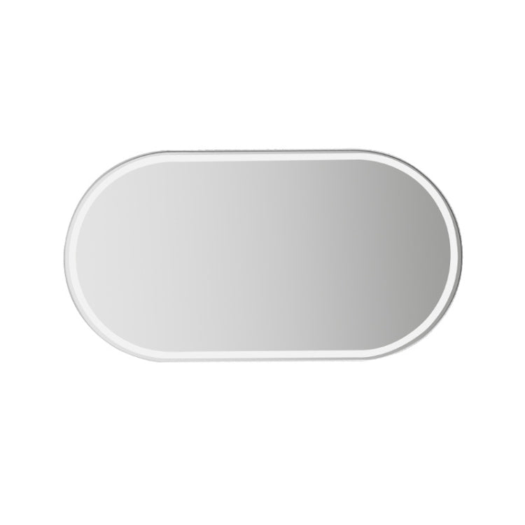 Sun Visor High-Definition Mirror Stainless Steel Makeup Mirror Oval Small - Interior Mirrors by PMC TechLife | Online Shopping South Africa | PMC TechLife