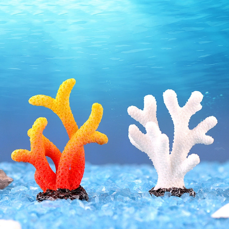 10 PCS Simulation Resin Coral Aquarium Fish Tank Small Ornaments, Colour: No. 7 White - Fish Tank Decoration by PMC TechLife | Online Shopping South Africa | PMC TechLife