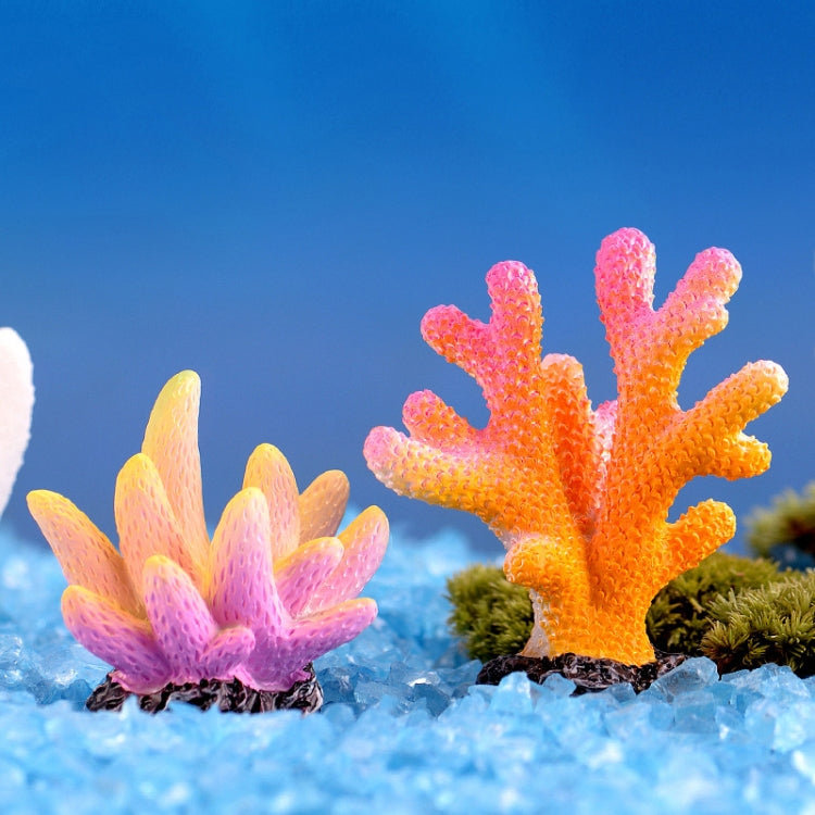 10 PCS Simulation Resin Coral Aquarium Fish Tank Small Ornaments, Colour: No. 7 White - Fish Tank Decoration by PMC TechLife | Online Shopping South Africa | PMC TechLife