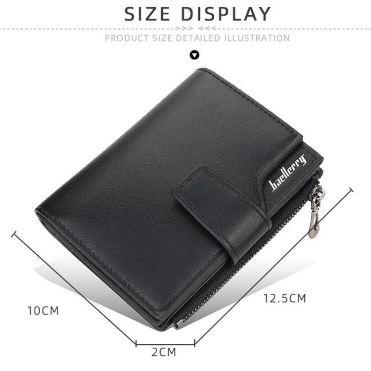 Baellerry N5013 Ladies Cropped Wallet Multi-Card Slot Zipper Buckle Coin Purse(Pink) - free shipping - PMC TechLife - Order now!