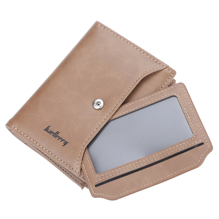 Baellerry D3218 Men Short Multi-Card Slot Zipper Wallet Large Capacity Card Holder(Black) - Wallets by Baellerry | Online Shopping South Africa | PMC TechLife | Buy Now Pay Later Mobicred