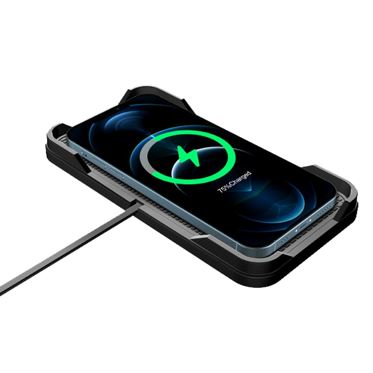 POLMXS C12 Car Anti-Slip Wireless Charger - Wireless Charging Pads by POLMXS | Online Shopping South Africa | PMC TechLife | Buy Now Pay Later Mobicred