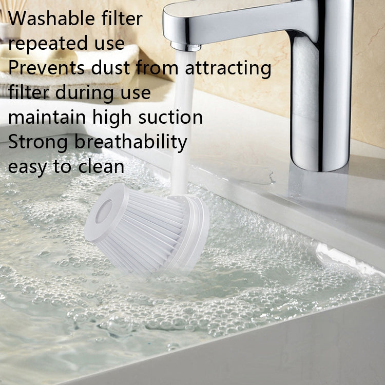 Home Handheld Desktop Cleaning Wireless Vacuum Cleaner Small Powerful Car Vacuum Cleaner(Silver) - Vacuum Cleaner by PMC TechLife | Online Shopping South Africa | PMC TechLife