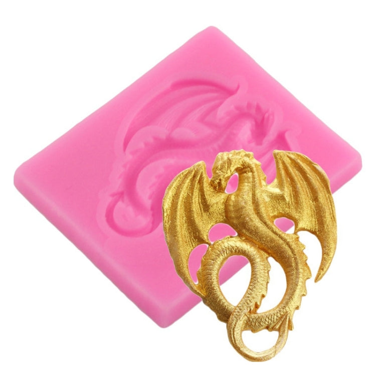2 PCS Pterodactyl Chocolate Cake Clay Decoration DIY Silicone Mold(Large Pink) - Arts & Crafts by PMC TechLife | Online Shopping South Africa | PMC TechLife | Buy Now Pay Later Mobicred