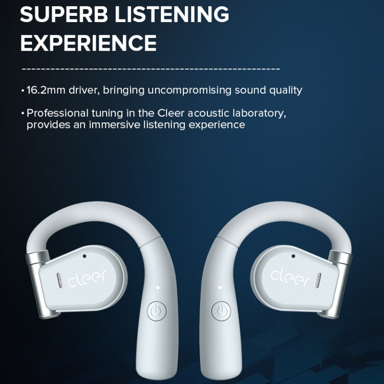 Cleer Call Noise Cancelling Music Gaming Swivel Over-Ear Wireless Bluetooth Earphones(White) - free shipping - PMC TechLife - Order now!