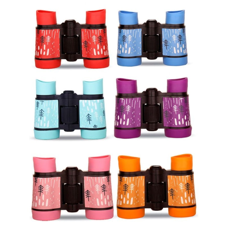 4X30 Binocular Telescope Bird Watching Telescope Gifts for Children(Rain Season Red) - Binoculars by PMC TechLife | Online Shopping South Africa | PMC TechLife