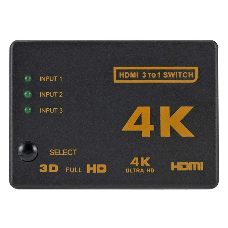 5 PCS/Set 4K 3 into 1 out HDMI Switcher With Remote Control - Switch by PMC TechLife | Online Shopping South Africa | PMC TechLife | Buy Now Pay Later Mobicred