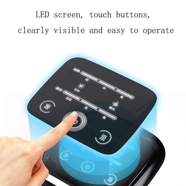 Rechargeable Infrared Hot Compress Knee Massager Physiotherapy Device(English) - free shipping - PMC TechLife - Order now!