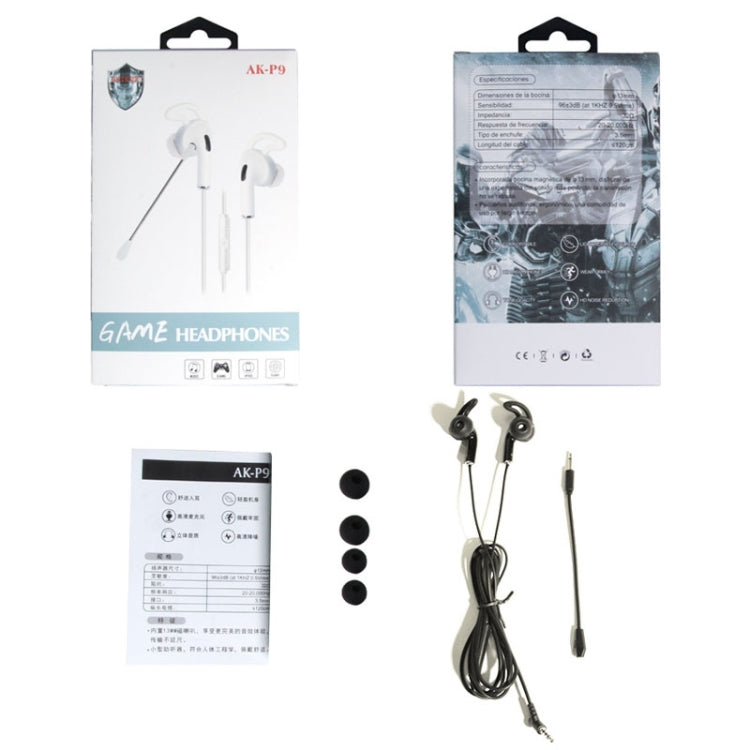 3.5mm Interface Mobile Phone Wire Control Headphones(White) - Normal Style Earphone by PMC TechLife | Online Shopping South Africa | PMC TechLife