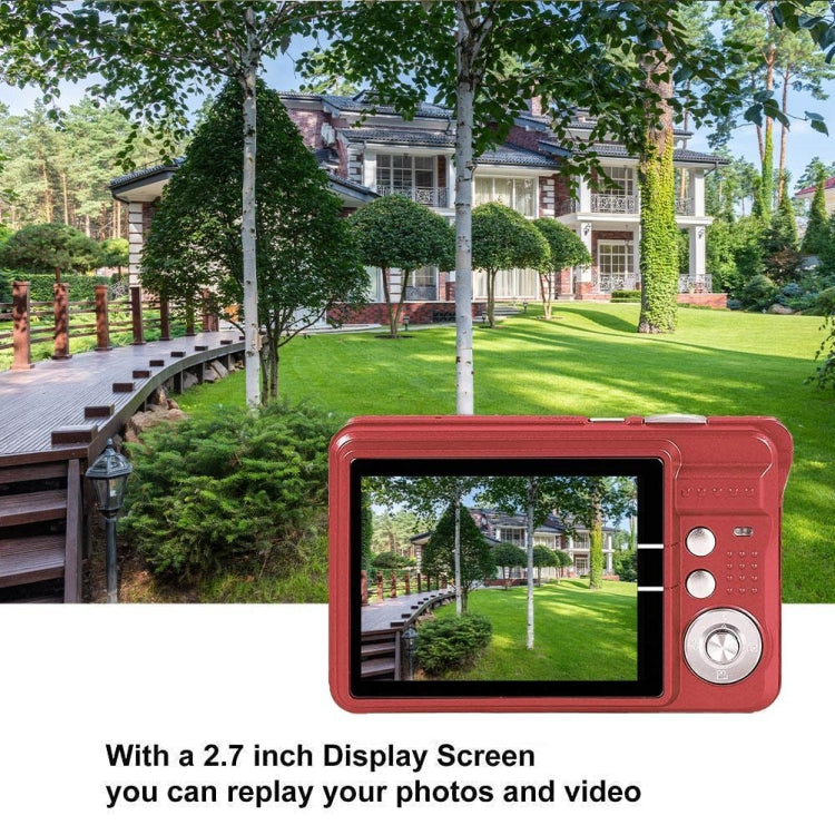 K09 48 Million Pixel CCD HD Digital Camera Retro Self-Portrait Video Camera(Black) - Video Cameras by null | Online Shopping South Africa | PMC TechLife | Buy Now Pay Later Mobicred