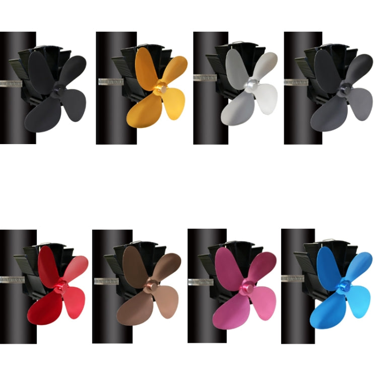 YL603 Thermodynamic Magnetless Wall Mounted Fireplace Fan(Blue) - Fireplace Fan by PMC TechLife | Online Shopping South Africa | PMC TechLife | Buy Now Pay Later Mobicred