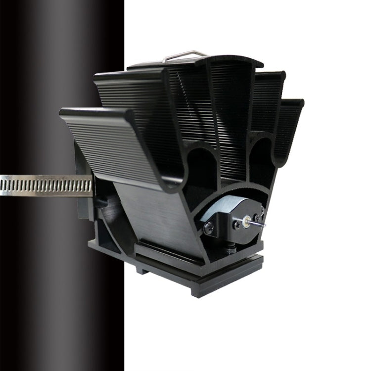 YL603 Thermodynamic Magnetless Wall Mounted Fireplace Fan(Blue) - Fireplace Fan by PMC TechLife | Online Shopping South Africa | PMC TechLife | Buy Now Pay Later Mobicred
