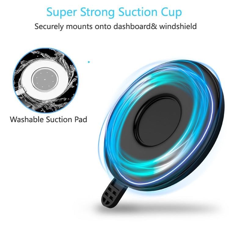 2 PCS Suction Cup Long Soft Hose Windshield Car Mobile Phone Clip Bracket(Blue Box Packaging) - Car Holders by PMC TechLife | Online Shopping South Africa | PMC TechLife