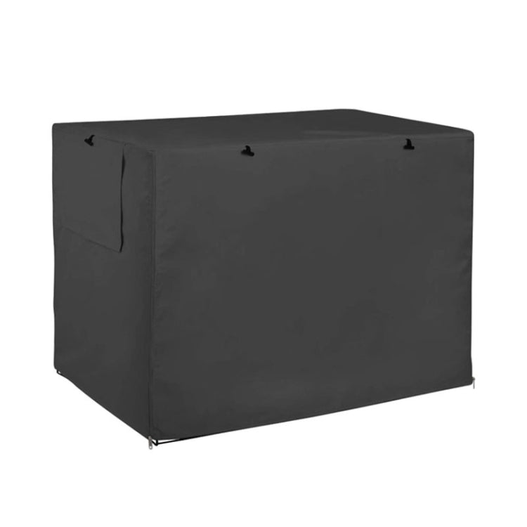 Oxford Cloth Pet Cage Cover Outdoor Furniture Dustproof Rainproof Sunscreen Cover, Size: 109x74x76cm(Black) - Dust Covers by PMC TechLife | Online Shopping South Africa | PMC TechLife