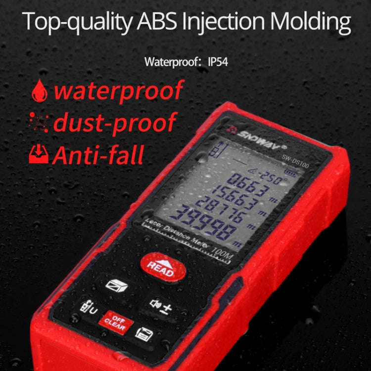 SNDWAY SW-DS120 Handheld Laser Rangefinder Infrared Laser Ruler, Distance: 120m - free shipping - PMC TechLife - Order now!