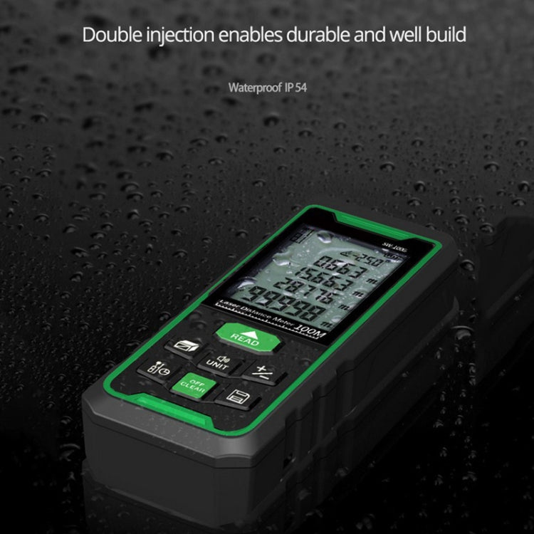 SNDWAY SW100G High-precision Indoor and Outdoor Green Laser Rangefinder, Distance: 100m - free shipping - PMC TechLife - Order now!