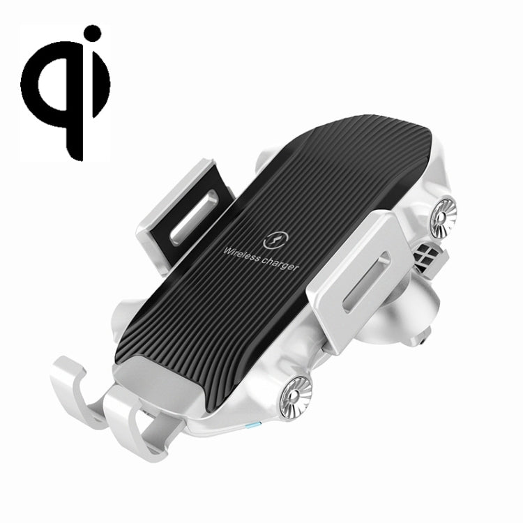 X343 15W Car Wireless Charger Smart Induction Suction Cup Phone Holder(White) - free shipping - PMC TechLife - Order now!