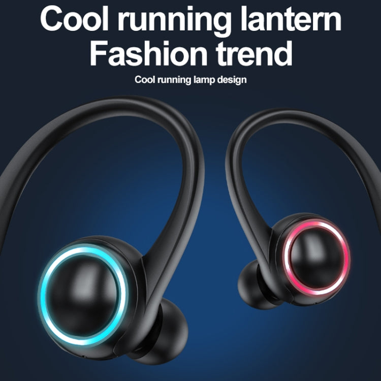 A1S Bluetooth Earphone Hanging Ear Incorporation True Sound Sports Single Ear Headset(Black) - Bluetooth Earphone by PMC TechLife | Online Shopping South Africa | PMC TechLife | Buy Now Pay Later Mobicred